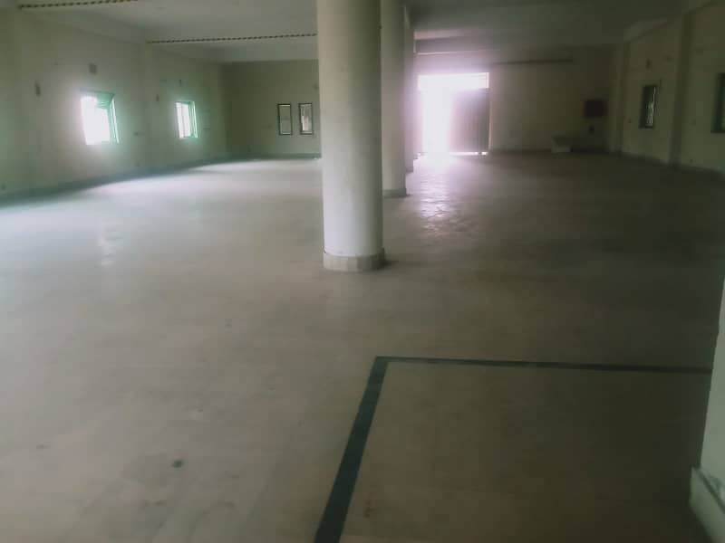 11 Marla Neat and clean triple story factory available for rent on main Saggian bypass road Lahore 4