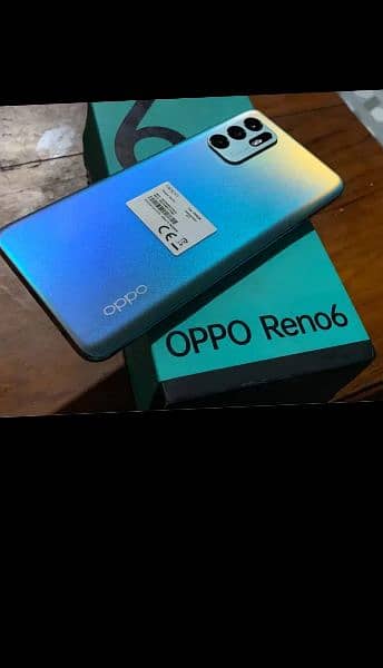 OPPO Reno 6 Ram 8*4 Rom 128   PTA approved condition is 10/10 5