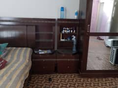 Bed and almari for sell