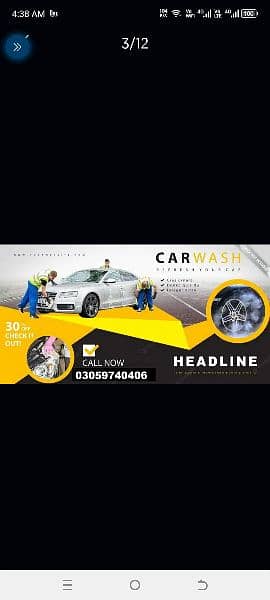 Car Service/Car Detailing/Coating/Car Wash/General Services At Home 8