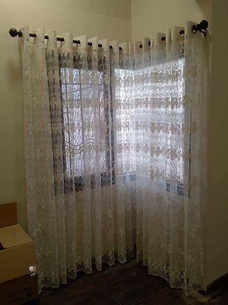 double layer brand new curtains 0