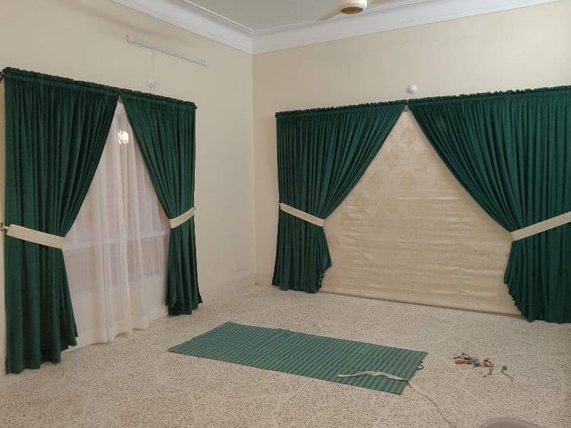 double layer brand new curtains 2