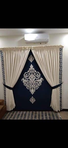 double layer brand new curtains 5