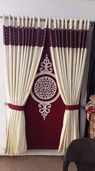 double layer brand new curtains 6