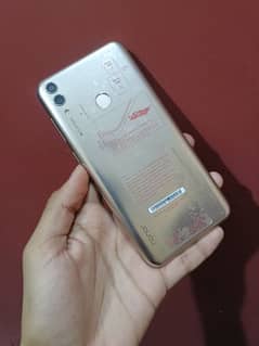 Honor 8C 3/32 Dual Sim PTA Approved Scratch Less Condition Gold Colour