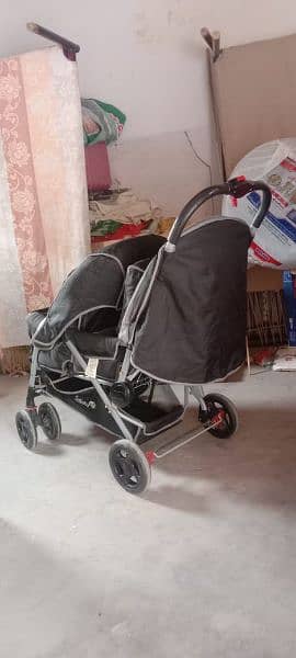 Baby cart for 2 child 2