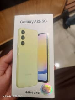 Galaxy A25 8/256 for sale just box open