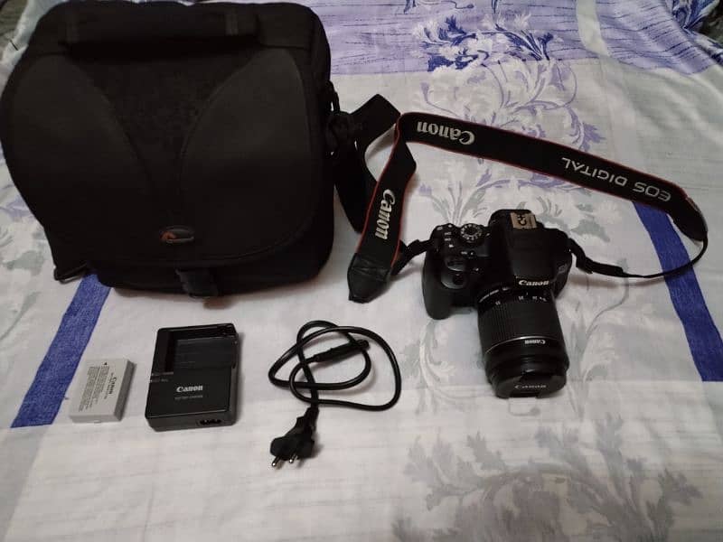 Touch Screen Dslr Canon 700d With 18-55mm Is stm kit lens 1
