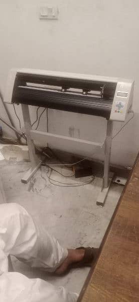 computer full system with plotter 2
