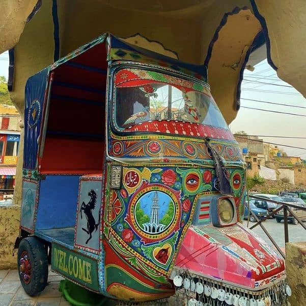 Bring a touch of Pakistani culture to your home with our stuning truck 12