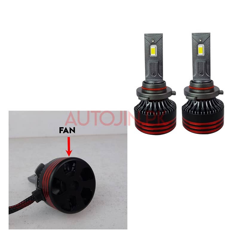 LED for car headlight H4 TBS Design M8 Pro Max 5500L 55W with warranty 7