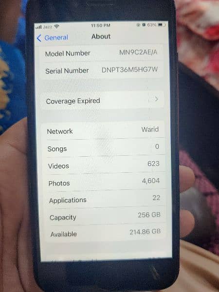iPhone 7 256gb pta approved 3