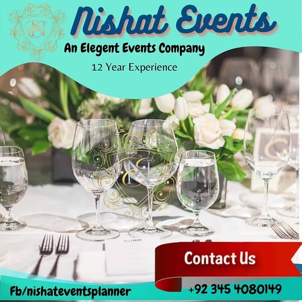 Event organisers and rental service by nishat events 3