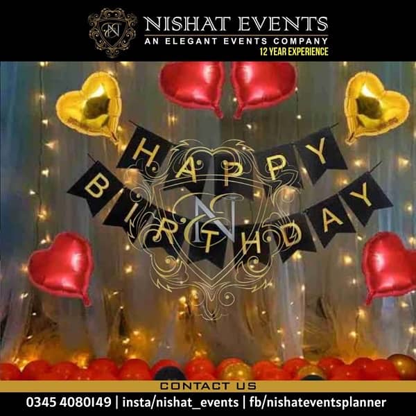 Event organisers and rental service by nishat events 9