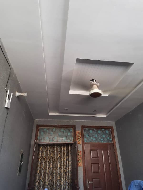 4 marla double story house for sale in zaheer villas main college road LHR 8