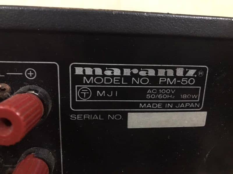 Marantz PM-50 Integrated Amplifier made in Japan 4