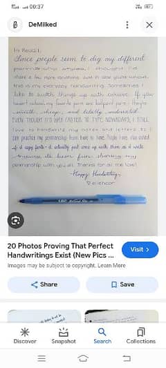 hand writing services