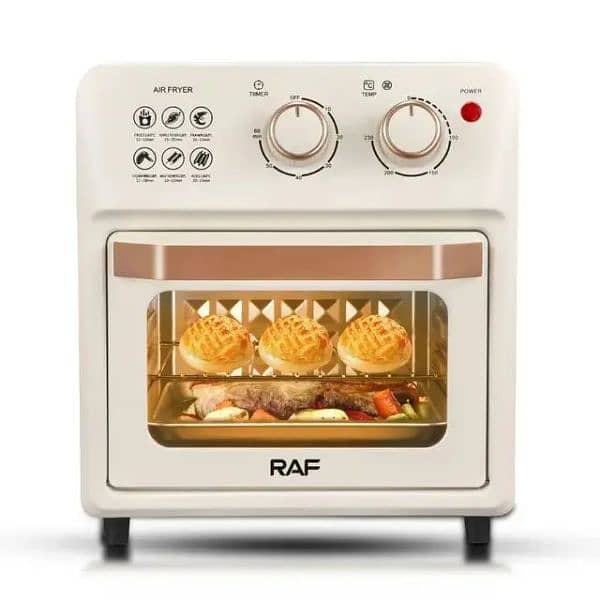 RAF 2 IN 1 AIR FRYER AND OVEN 14 LITER ELECTRIC 1250W BAKING AIRFRYER 5
