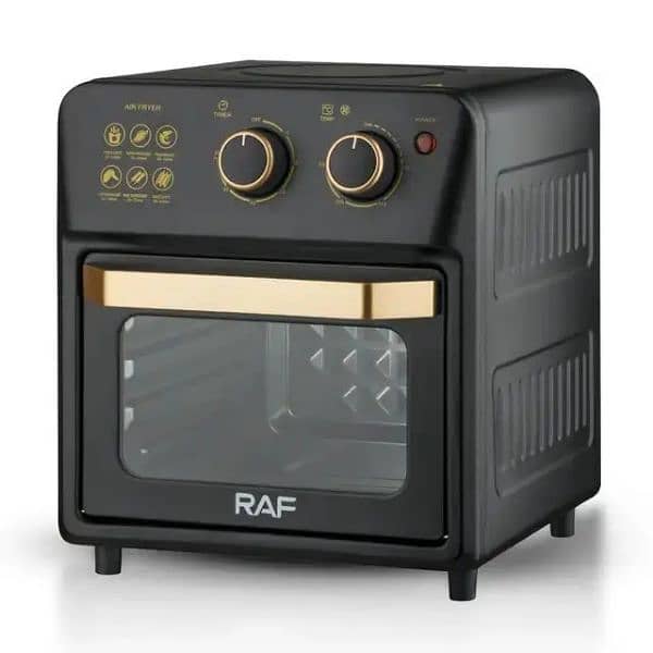 RAF 2 IN 1 AIR FRYER AND OVEN 14 LITER ELECTRIC 1250W BAKING AIRFRYER 7