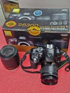 camera DSLR Nikon d5300 complete box 18-55mm lens