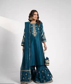 Stylish Formal Shahposh Dress at discount rate 0