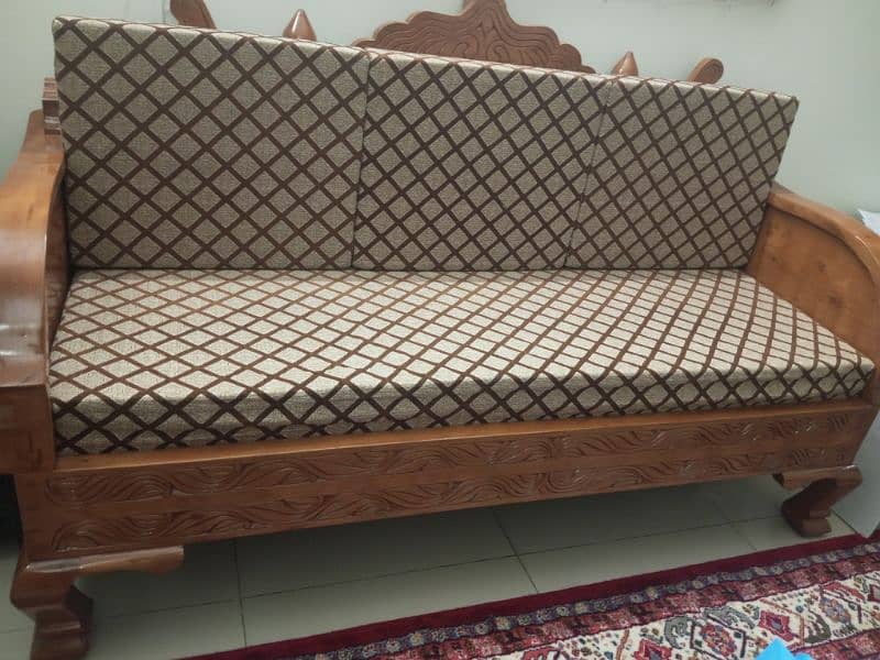 sofa set wooden Dyar 0