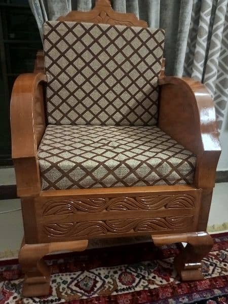 sofa set wooden Dyar 2