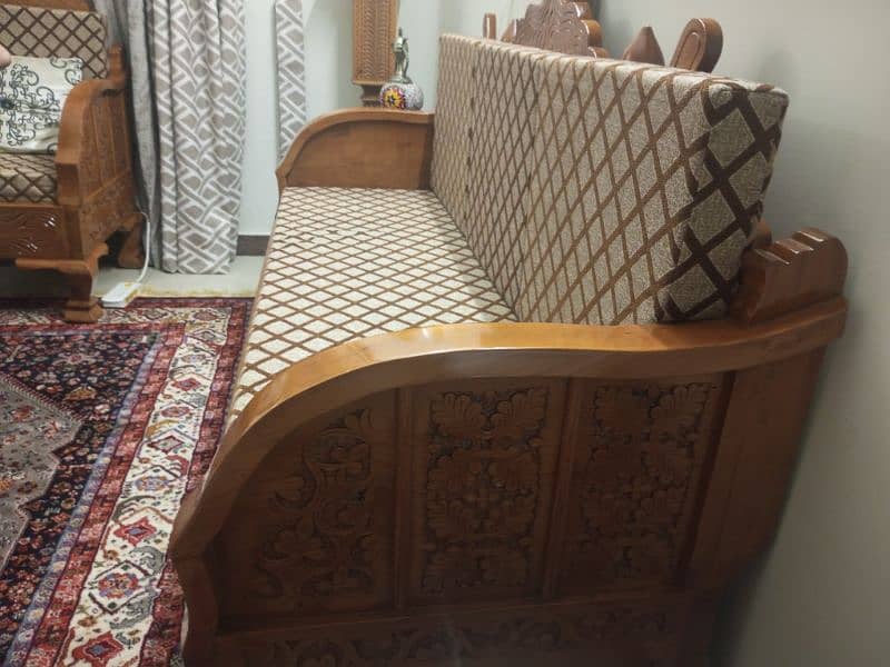sofa set wooden Dyar 3