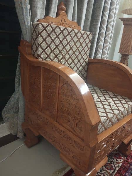 sofa set wooden Dyar 5