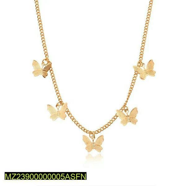 butterfly necklace for girls delivery free 1