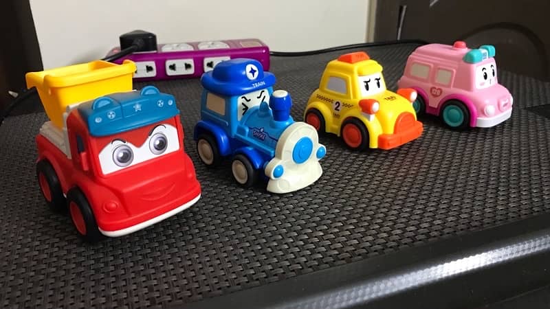 Kids Toy Push Car play Imported Plastic fun for Children 0
