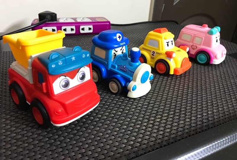 Kids Toy Push Car play Imported Plastic fun for Children 1