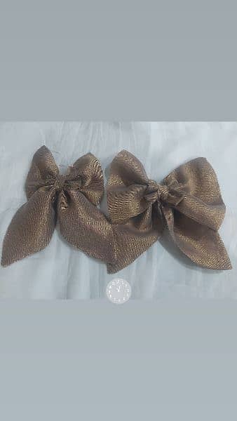 #hair bow fancy and embroidered # 2