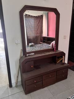 bed dressing table and cupboards