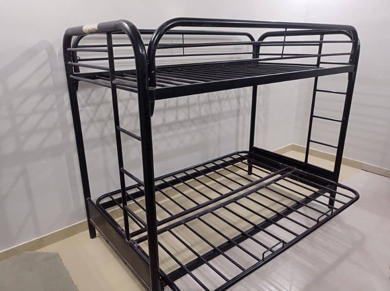 Sofa Cum Bunk Bed With 2 Mattress (Iron) Full Size - Imported 3