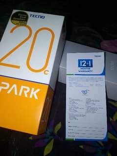 Tecno Spark 20C Open Box With 1 Year Warranty