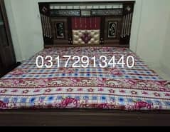 bedroom set with mattress plz add detail parhe