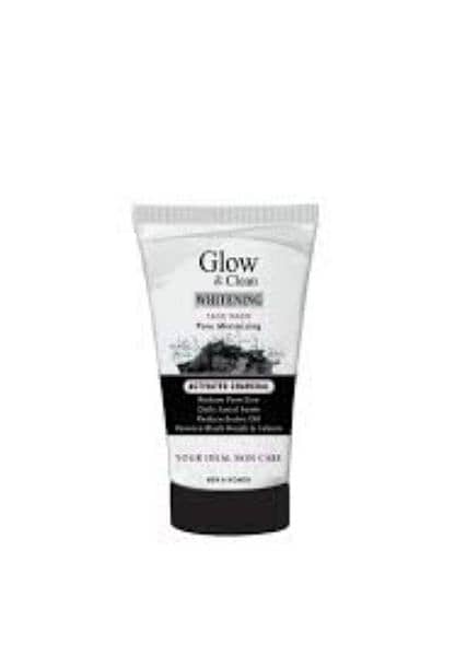 Charcoal glow and cleaning face wash 0