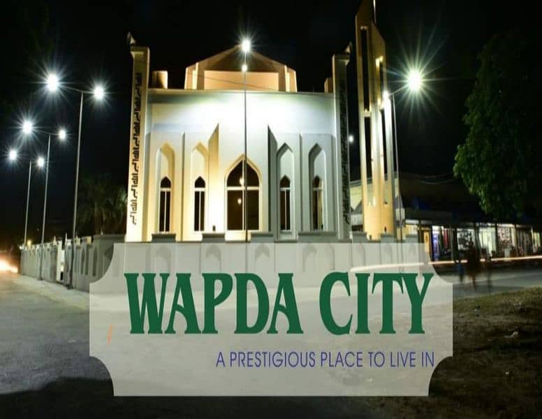 WAAPDA CITY FSD 10 MARLA BRAND NEW PORTION AVAILABLE 0