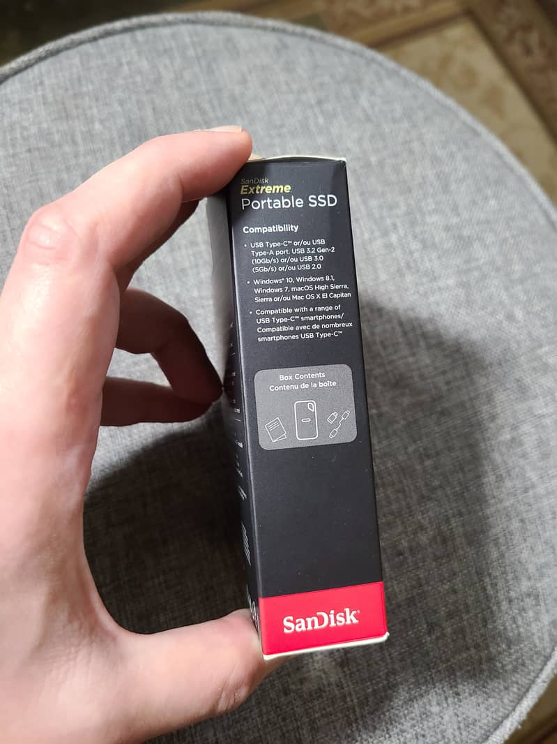Sandisk Extreme Portable NVME SSD 1TB _ American Version 3