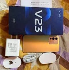 v23 mobile phone complete box sell 10/10