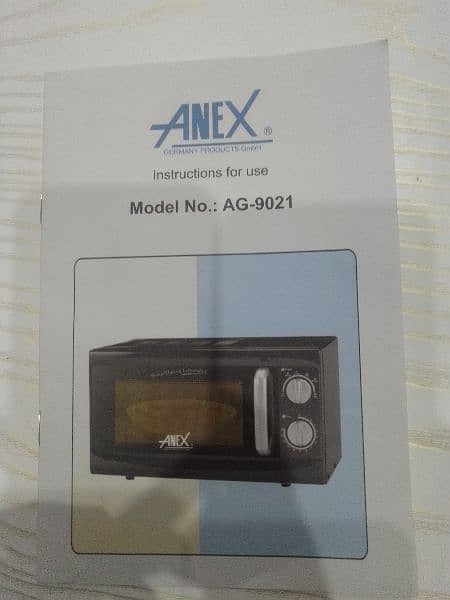 Anex | Microwave | Model no AG-9021 9
