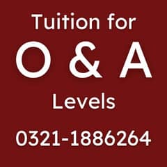 O and A Levels Tuition