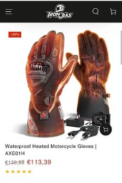 IRON JIA'S MOTOR CYCLE GLOVES