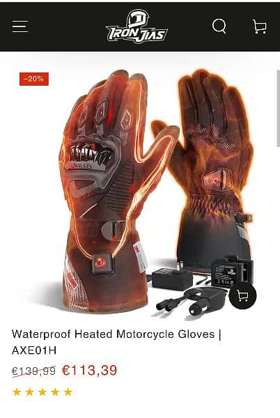 IRON JIA'S MOTOR CYCLE GLOVES 0