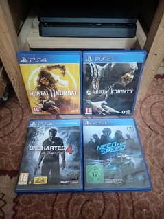 PS4 games for sale (Exchange possible)