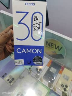 TECNO CAMON 30 16/256 ALL COLORS AVAILABLE
