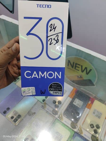 TECNO CAMON 30 16/256 ALL COLORS AVAILABLE 0
