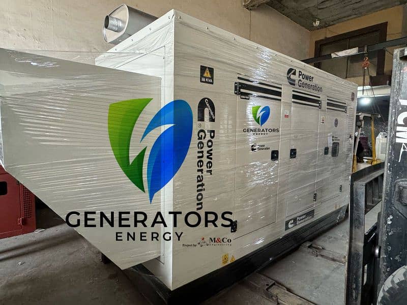 Generator 10Kva to 500Kva Diesel And Gas Patrol Sound Less New 1