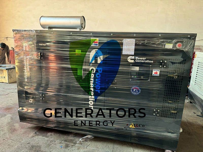 Generator 10Kva to 500Kva Diesel And Gas Patrol Sound Less New 2